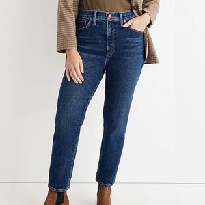 Madewell The Mom Jean in Hoover Wash | 28T Tall Jeans